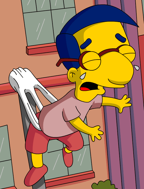 milhouse invisible wedgie