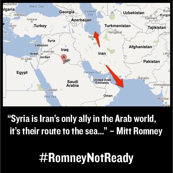 Mitt Romney Iran gaffee