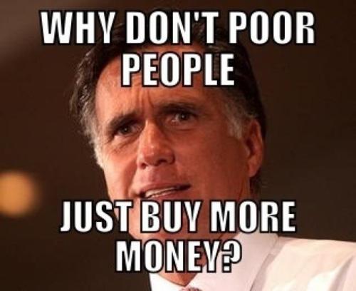 Mitt Romney money funny