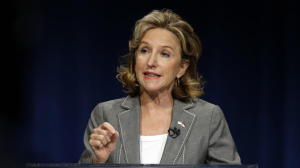 Kay Hagan still shot alone