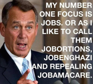 Boehner asshole idiot