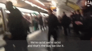 Racist chants