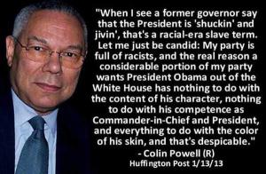 Colin Powell on Republican racism