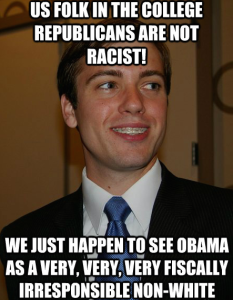 Funny Republican racist idiot