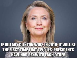Hillary Clinton Sex joke
