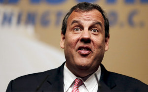 Christie goofy look