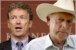 Rand Paul with Bundy pic