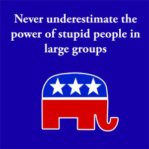 TeaOP loser assholes