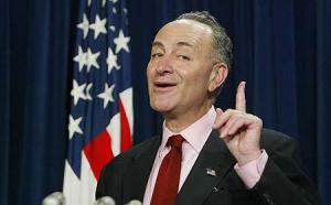 charles schumer finger