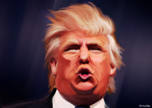 Trump airbushed asshole