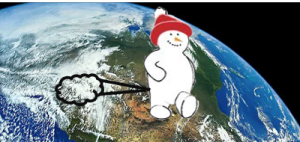 snowman-farting