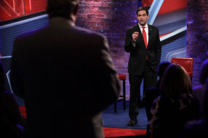 Rubio talking idiot