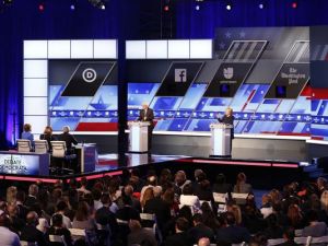 Berine & Hillary debating