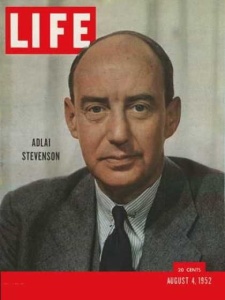 Adali Stevenson on Time Cover