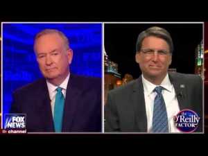 O'Reailly and NC moron asshole