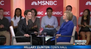 Rachel-Maddow with Clinton