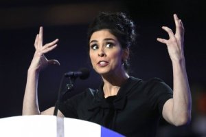 Sarah Silverman speaking to Bernie People