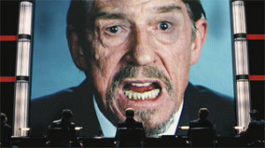 The Chancellor yelling